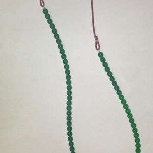 Amy vander els recycled glass bead necklace